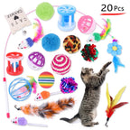 Cat Toy Set – 20-Piece Set
