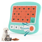 Dog Puzzle Slow Feeder Toy – Level 3 Deluxe Puzzle – Orange