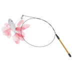 Colourful Fish Cat Teaser Stick Goldfish Fighting Fish Shape Cat Toy Funny Pet Toy