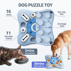 Dog Puzzle Slow Feeder Toy – detail view 2