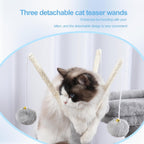 Cat Tree Tower with Removable Toys, Scratching Posts, MPJ008SW