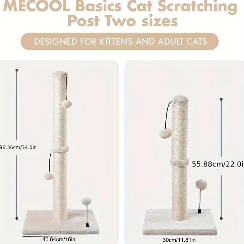 Tall Sisal Cat Scratching Post – view 5