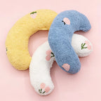 Cute Pet Little Pillow U-Shaped Neck Protector Deep Sleep for Puppy Kitten Pillow Dog Cat Headrest Sleeping Pillow Pet Supplies