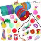 Cat Toy Set – 21-Piece Deluxe Set / 22-Piece Set