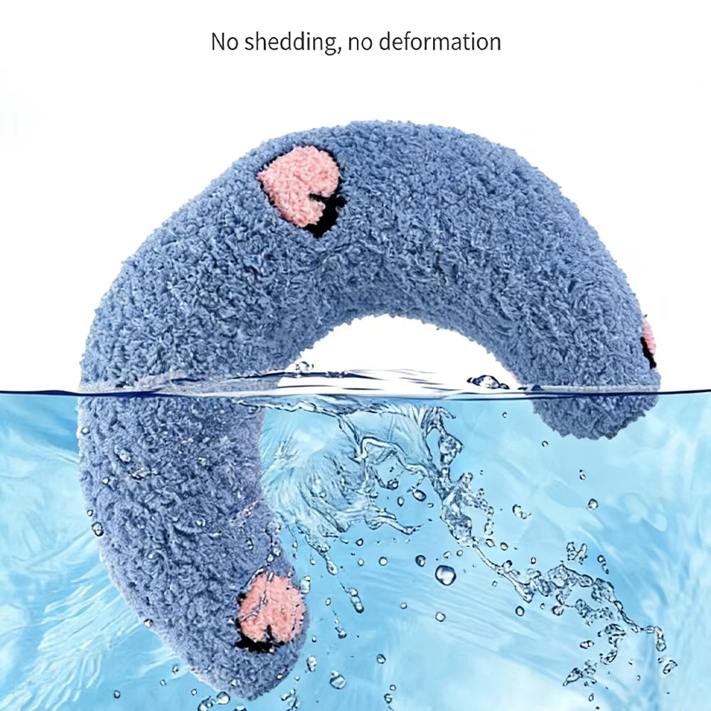Cute Pet Little Pillow U-Shaped Neck Protector Deep Sleep for Puppy Kitten Pillow Dog Cat Headrest Sleeping Pillow Pet Supplies
