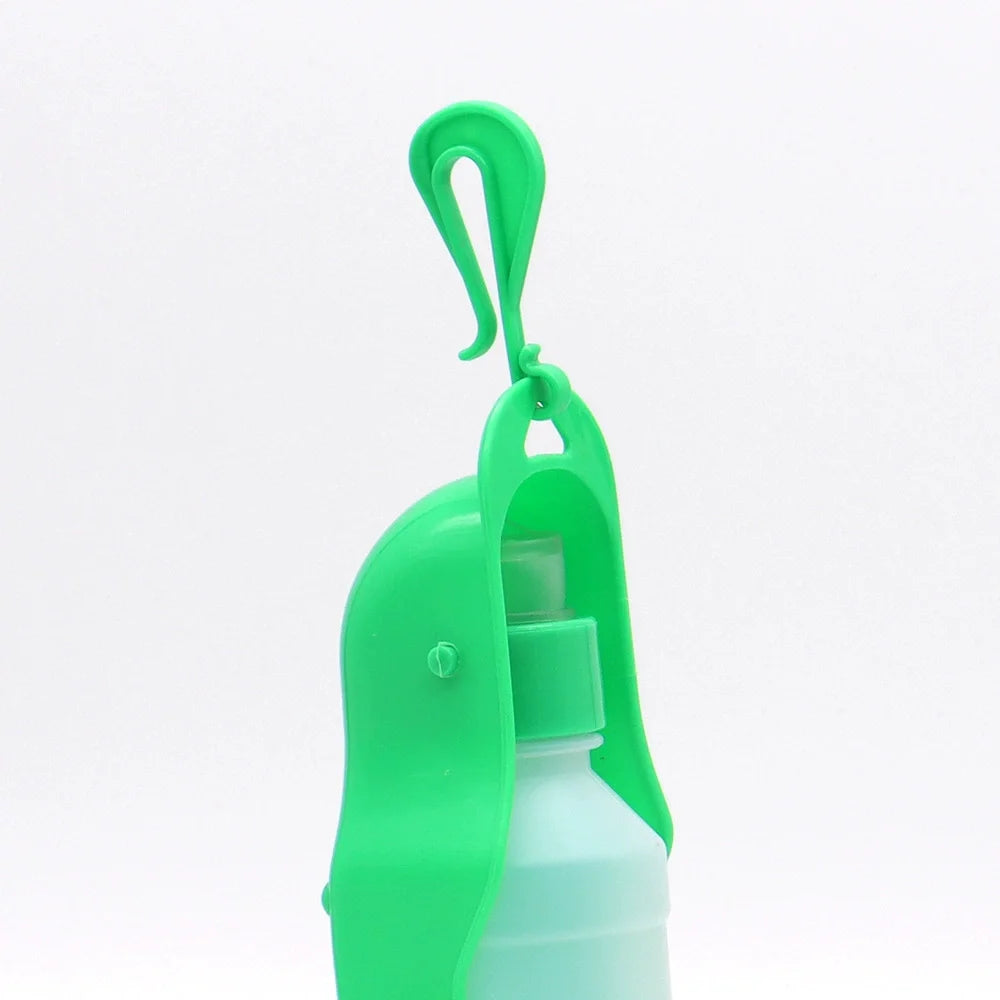 Foldable Portable Pet Water Bottle for Dogs Cats Outdoor Travel Drink Cup Plastic Leakproof Travel Water Bottle for Walk Hiking