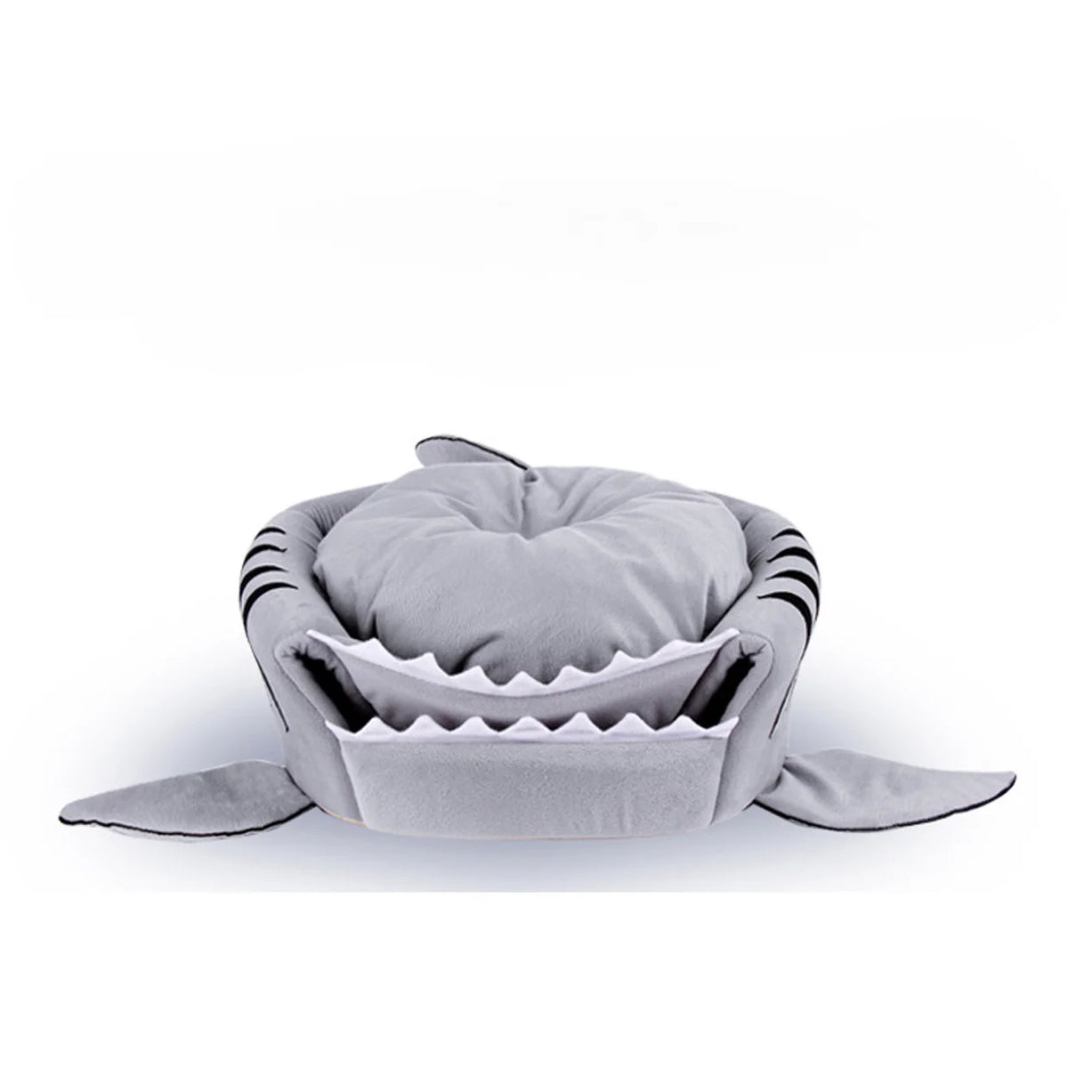 Cartoon Shark Cat Nest Winter Puppy Bed Dog Nest Four Seasons Universal Shark Nest Dog Thickened Warm Room Mongolian Bag