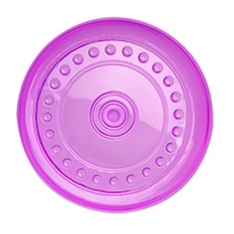 Funny Soft Rubber Pet Dog Flying Discs Saucer Toys Small Medium Large Dog Puppy Agile Training Toys Bite Resistant Flying Disk