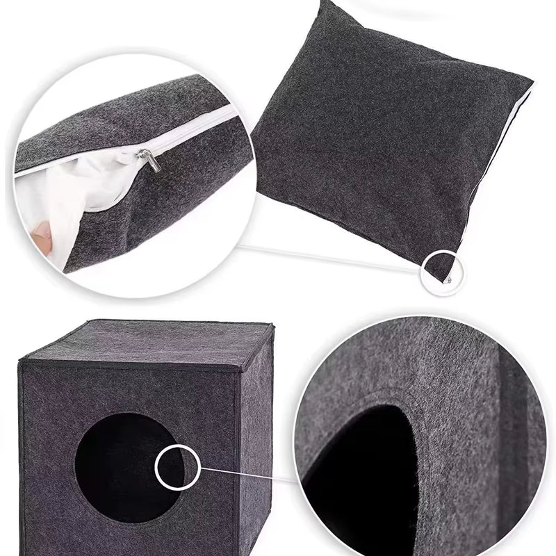 Foldable Cat Cube House – view 4