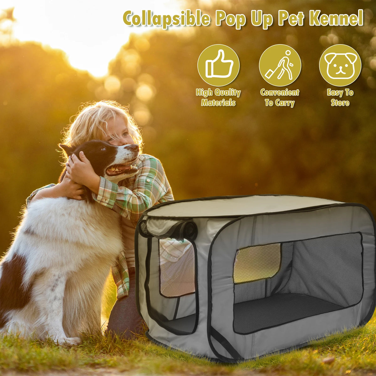 Pop-Up Dog Kennel – view 3
