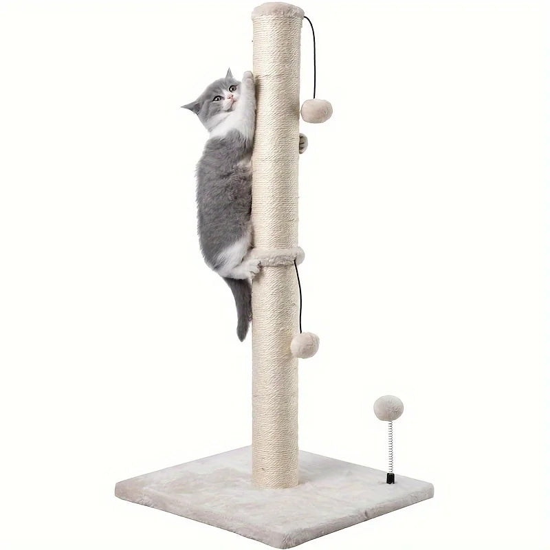 Tall Sisal Cat Scratching Post – view 2