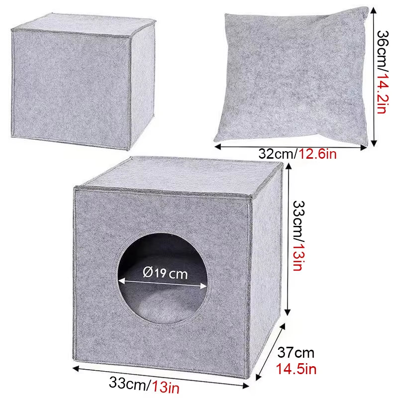 Foldable Cat Cube House – view 6