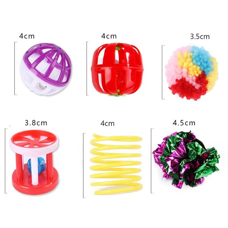 Cat Toys Cat Kitten Play Tunnel Mouse Shape Balls Foldable Chat Funny Cat Tent Mouse Supplies Simulation Fish