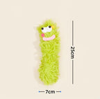 1 Cat Plush Toy with Crinkle Sound, Contains Catnip, Durable Thumb Pillow, Teeth-Grinding Cat Chew Toy, Pet Chewing Toy