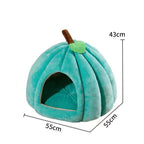 Bed for Cats Plush Beds Banana Puppy Warm Accessory Winter House Accessories Pet Basket Things Goods Houses and Habitats Dog All