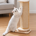 Natural Sisal Cat Scratching Mat at home