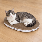 Corrugated Cat Scratcher Lounge at home